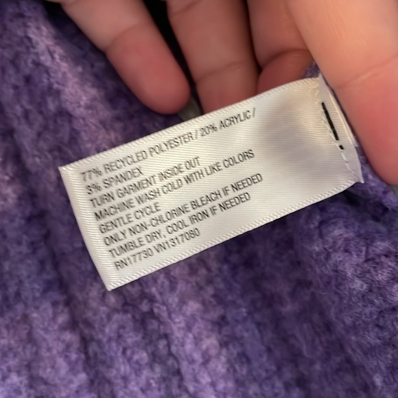Universal Thread Lilac Purple Mock Turtleneck Cashmere-Like Sweater - Picture 8 of 8